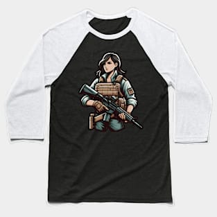 Tactical Girl Baseball T-Shirt